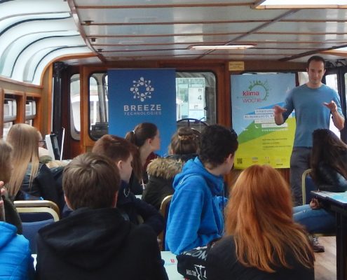 Head of Science Haris Sefo at the Climate Week 2018.