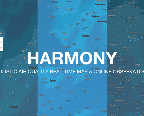 During NASA's International Space Apps hackathon, the team of Breeze Technologies developed HARMONY: a Holistic Air Quality Real-Time Map & Online Observatory.