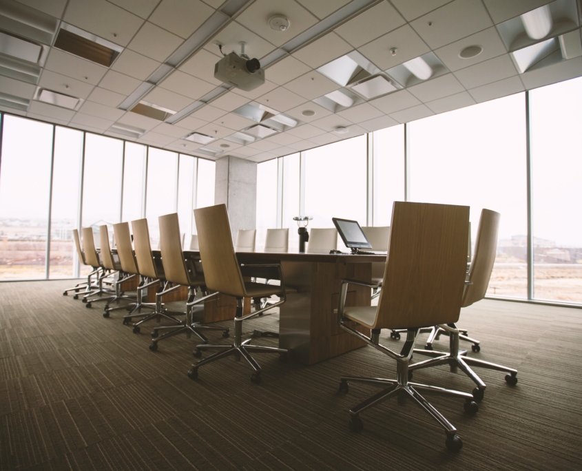 Meeting room in a modern office