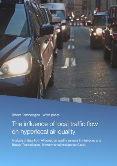 White paper: The influence of local traffic flow on hyperlocal air quality