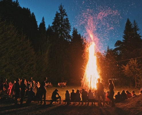 Osterfeuer können die Luftbelastung kurzfristig stark erhöhen